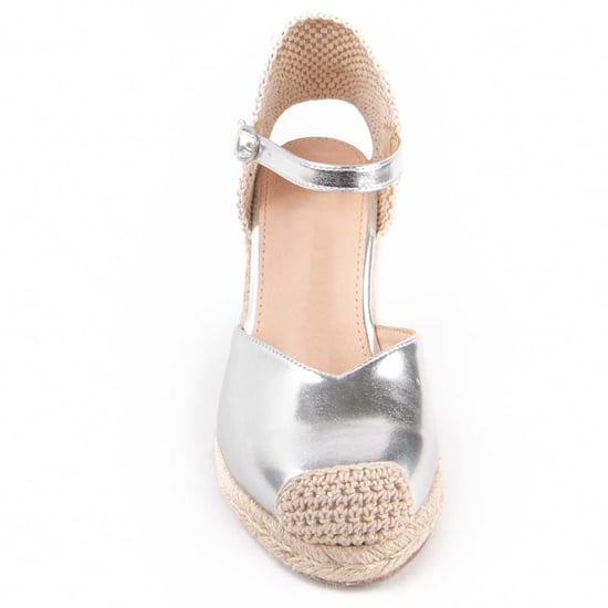 Montevita Espadrilles Met Sleehak Balenci4 Zilver - Image 4