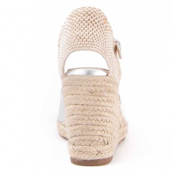 Montevita Espadrilles Met Sleehak Balenci4 Zilver - Image 6