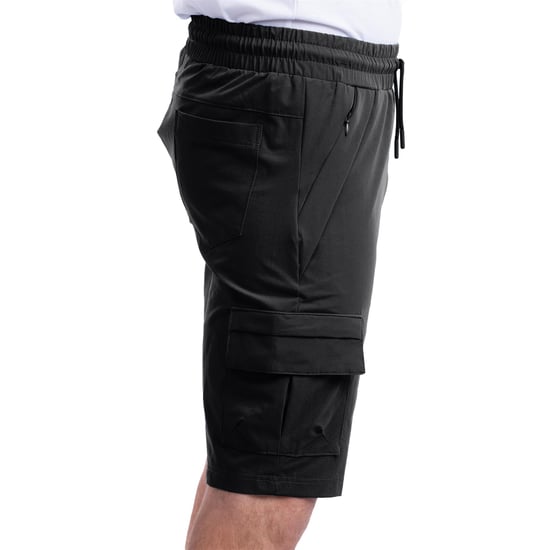 D-Rock Mens Cargo Shorts with Elastic Waistband - Image 2