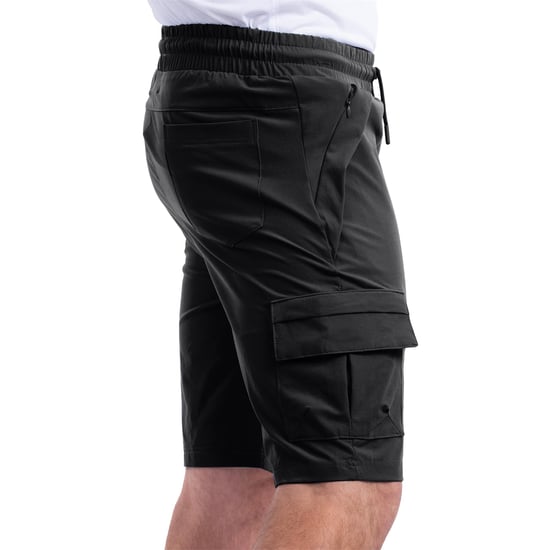 D-Rock Mens Cargo Shorts with Elastic Waistband - Image 3