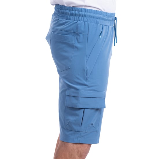 D-Rock Mens Cargo Shorts with Elastic Waistband - Image 2