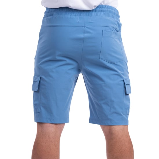 D-Rock Mens Cargo Shorts with Elastic Waistband - Image 4