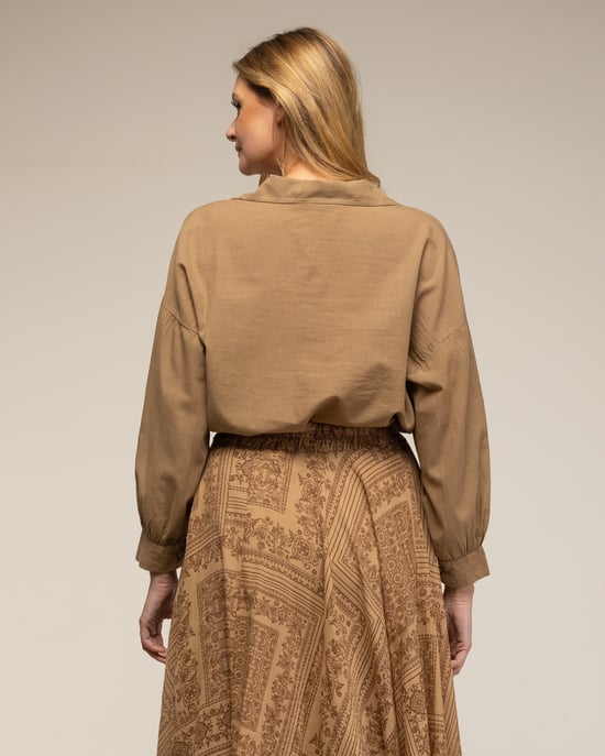 Oversized katoenen overhemd - Image 2