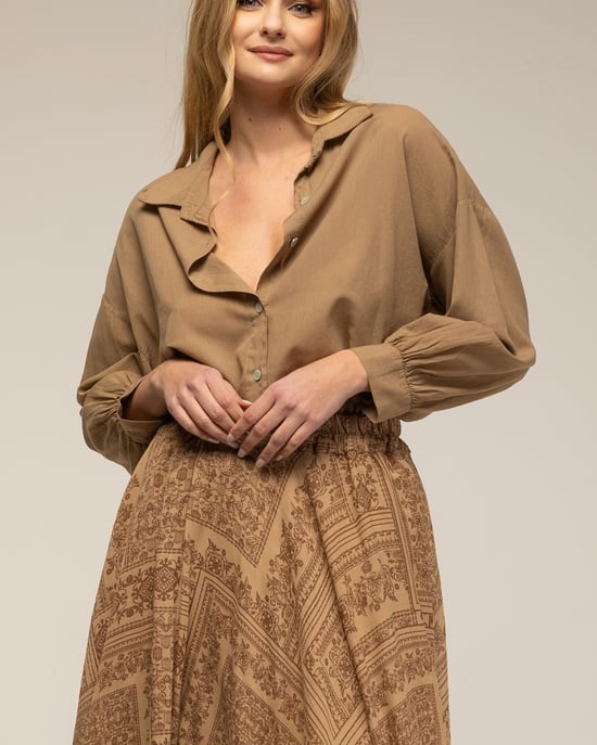 Oversized katoenen overhemd - Image 3