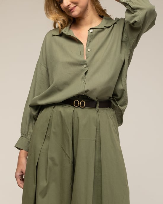 Oversized katoenen overhemd - Image 3