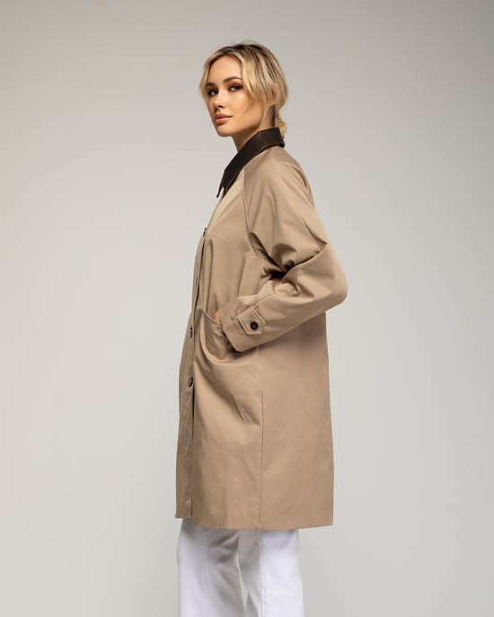 Driekwart trenchcoat - Image 2