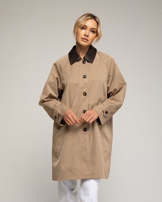 Driekwart trenchcoat - Image 4