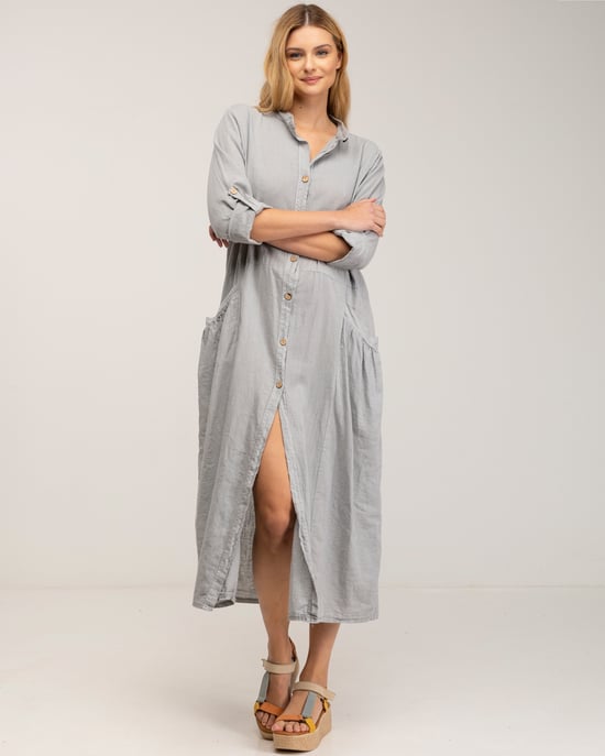 Maxi overhemdjurk - Image 2