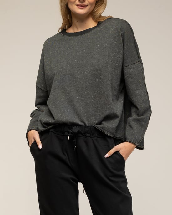 Sweater met oversized lange mouwen - Image 3