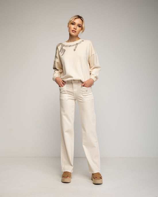 Sweatshirt med paljetter - Image 3
