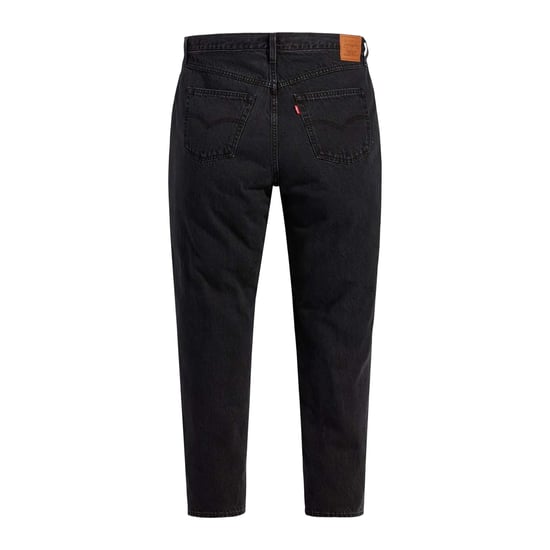 Levis Dames/Dames 80's Mom Plus Jeans (Zwart) - Image 2