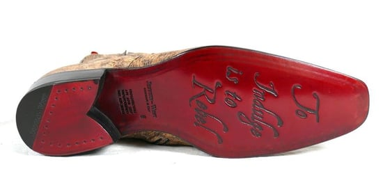 Jeffery-West Italian MAINLINE Anderson 'FILMSTAR' Leopard zip Boot - Image 3