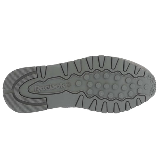 Reebok Klassiska träningsskor i läder för herrar (Pure Grey/Vector Red) - Image 4
