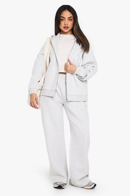 NY Embroidered Wide Leg Jogger - Image 1