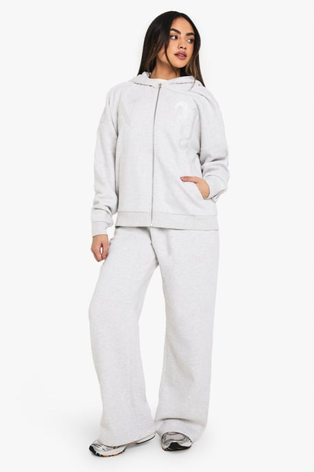 NY Embroidered Wide Leg Jogger - Image 3