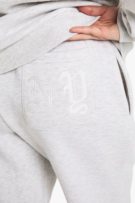 NY Embroidered Wide Leg Jogger - Image 4