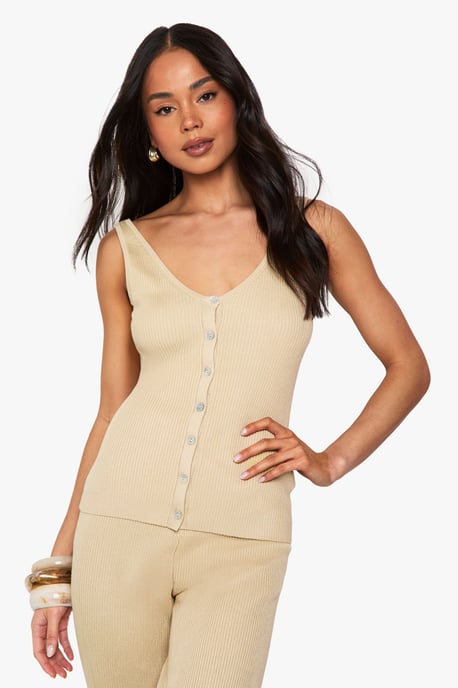 Knitted Waistcoat and Wide Leg Trouser - Image 4