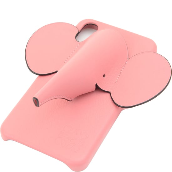 Loewe Womens Elephant Phone Cover X/Xs Grained Leather Elephant Shape Head With Crossbody Strap IPhone Case - Image 3