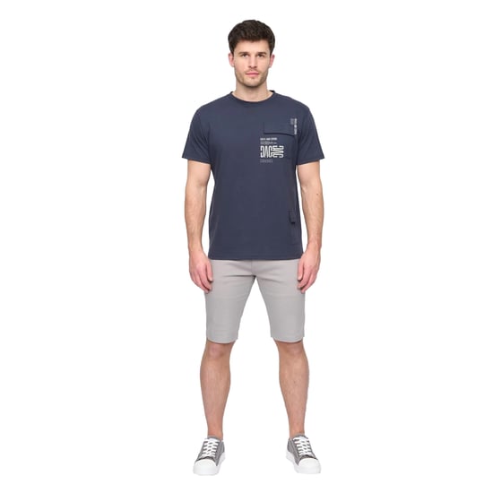 Duck and Cover Mens Franztown Shorts (Grey) - Image 3