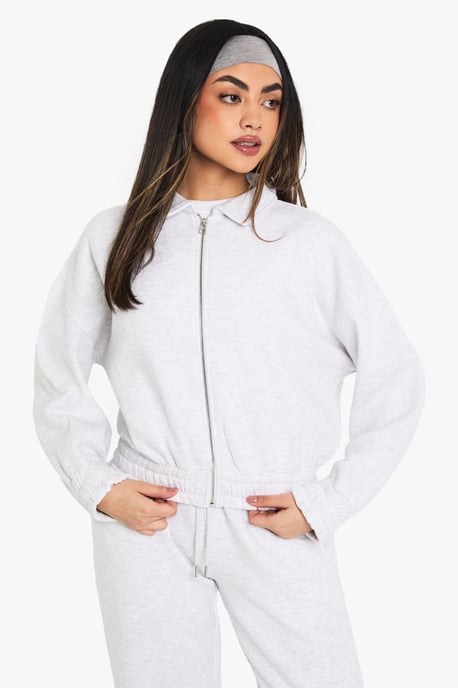 Collared Bomber Jacket - Image 1