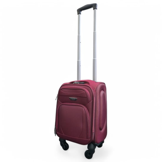 Zachte, lichtgewicht nylon 4-wielige handbagagekoffer voor op reis - Image 4