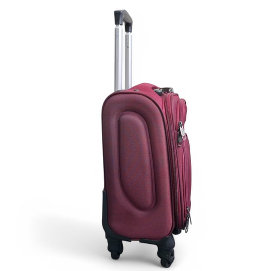 Zachte, lichtgewicht nylon 4-wielige handbagagekoffer voor op reis - Image 5