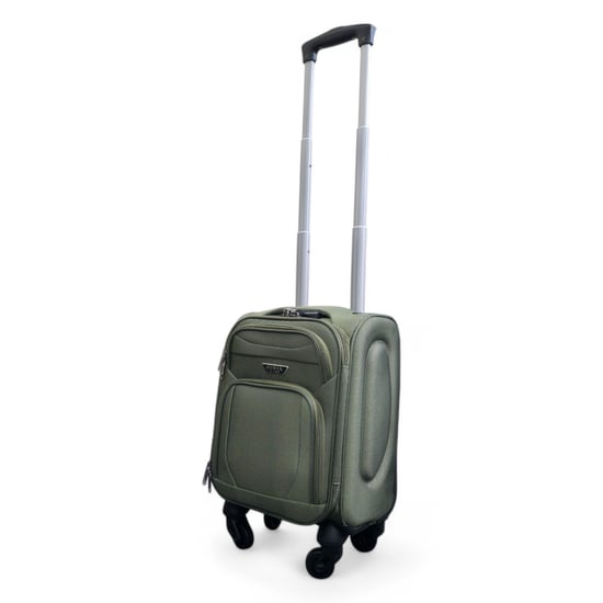 Zachte, lichtgewicht nylon 4-wielige handbagagekoffer voor op reis - Image 4