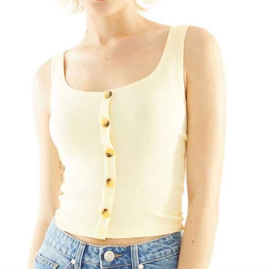 BRAVE SOUL Womens Vest Sleeveless Scoop Neck Ladies Stretch Casual Top - Image 1
