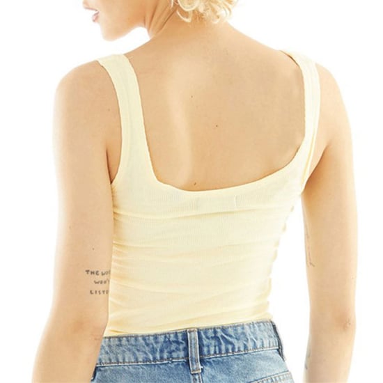 BRAVE SOUL Womens Vest Sleeveless Scoop Neck Ladies Stretch Casual Top - Image 2