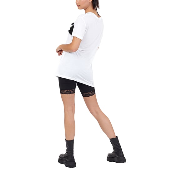 BRAVE SOUL NICOLE Womens T Shirts Frill Short Sleeve Stretchy Tops - Image 3