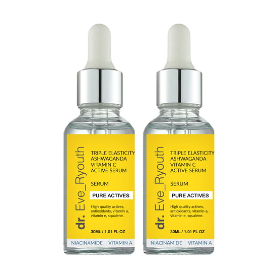 2 xTriple Elasticity Ashwaganda Vitamin C Powerful Active Serum 30ml - Image 1
