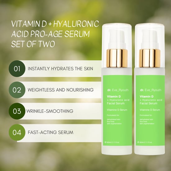 2 x Vitamin D + Hyaluronic acid Pro-Age Serum 60ml - Image 3