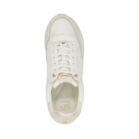 Dune Ladies Everglow - Quilted Leather Trainers - Image 4