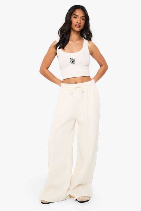 Petite Pintuck Detail Straight Leg Jogger - Image 3