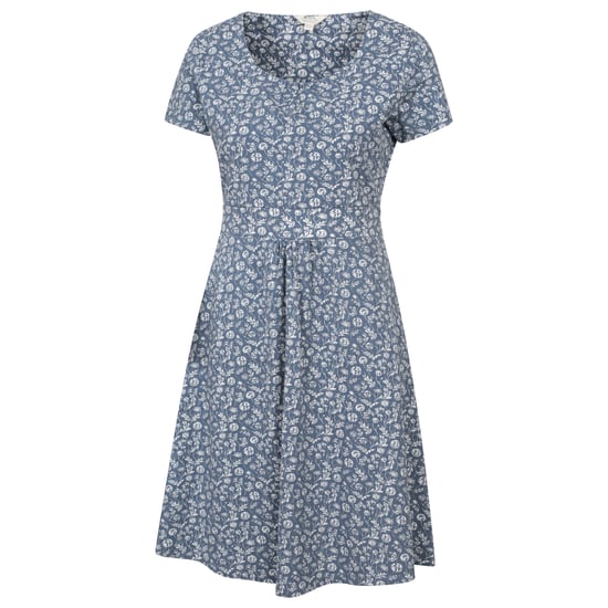 Mountain Warehouse Dames Bloemen UV Beschermingsjurk (Lichtgrijs) - Image 3