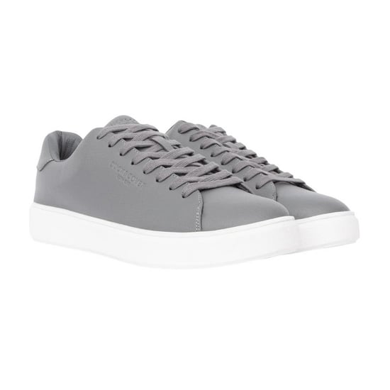 Duck and Cover Heren Kremes PU-trainers met lederlook (Taupe) - Image 1