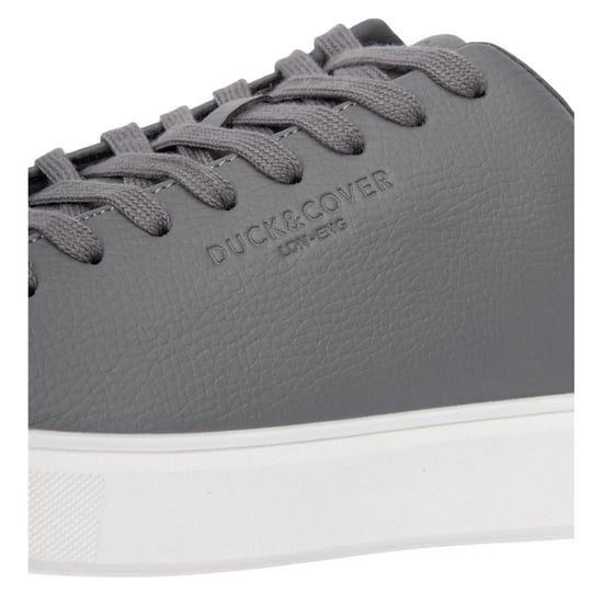 Duck and Cover Heren Kremes PU-trainers met lederlook (Taupe) - Image 3
