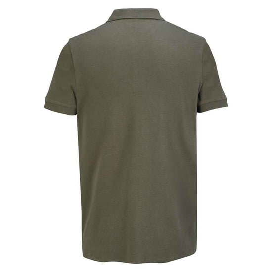 SOLS Unisex Adult Pacific Pique Twin Needle Stitch Polo Shirt (Army) - Image 2