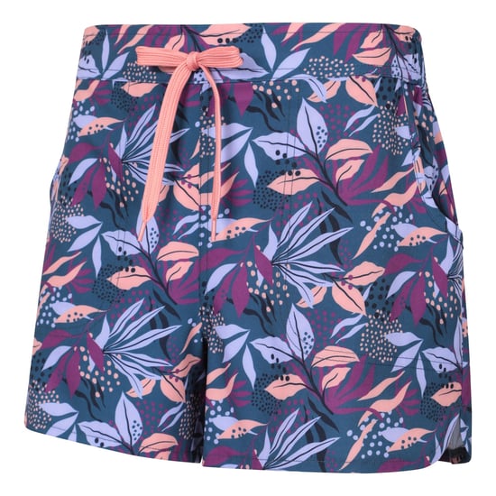 Mountain Warehouse Dam Stretch Mönstrade Boardshorts (Lila) - Image 3