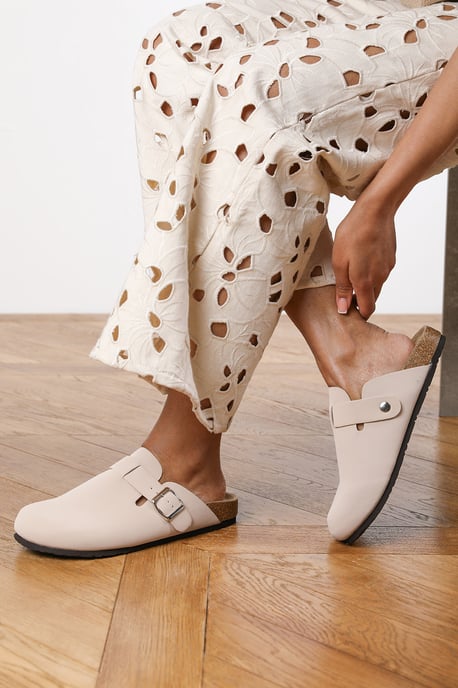 Wheres That From Womens 'Audrey' Clog Inspired Slider Sandal - Image 1