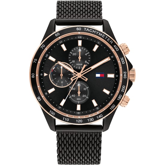 Tommy Hilfiger Miles Heren Horloge Zwart 1792020 - Image 1