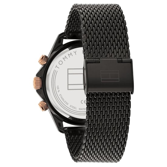 Tommy Hilfiger Miles Heren Horloge Zwart 1792020 - Image 2