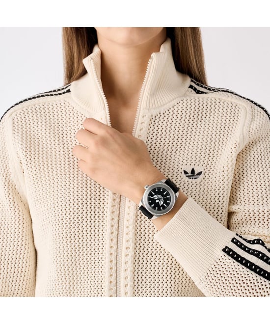 Adidas Originals Discoverer One Unisex's Black Watch AOSY25021 - Image 5