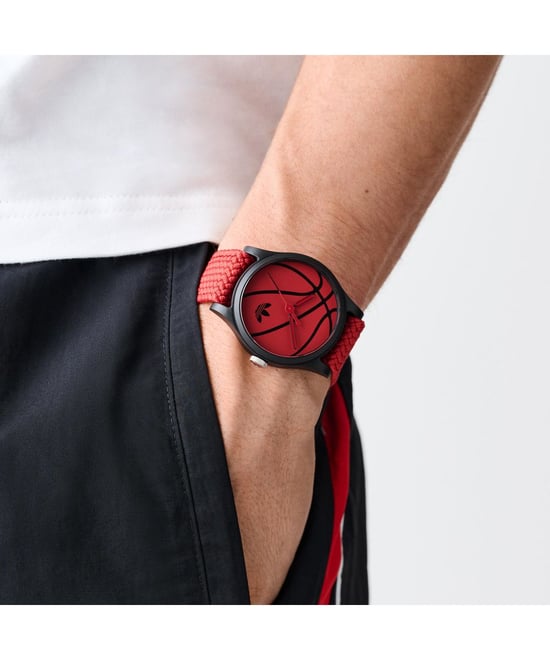 Adidas Originals Game One Unisex Rode Horloge AOSY25027 - Image 4