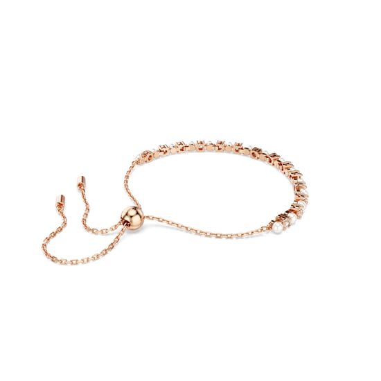 Swarovski 'Matrix Pearl' Dames Gouden Geplateerde Metalen Armband - Roze 5729506 - Image 4