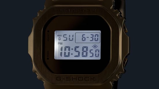 Casio G-shock G-steel Men's Gold Watch GM-5600YMG-9ER - Image 4