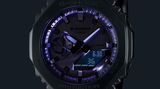 Casio G-shock G-steel Men's Silver Watch GM-2100YM-8AER - Image 3