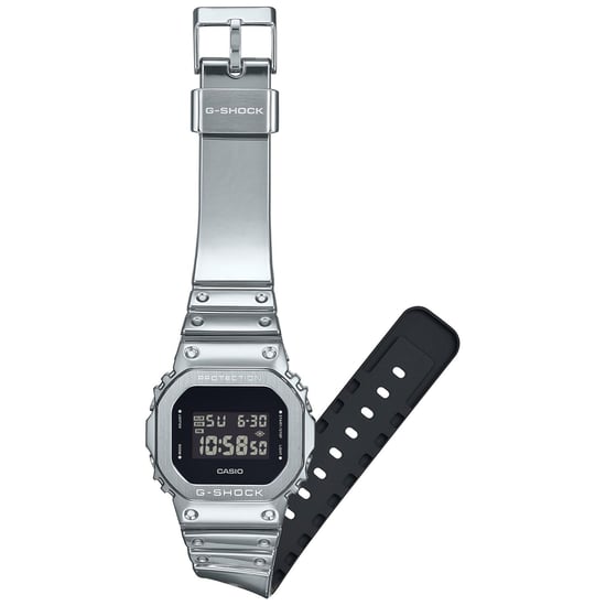 Casio G-shock G-steel Men's Silver Watch GM-5600YM-8ER - Image 2