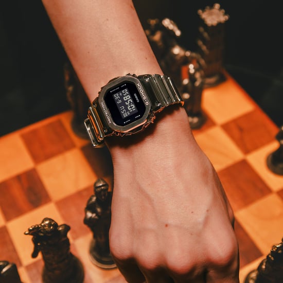 Casio G-shock G-steel Men's Silver Watch GM-5600YM-8ER - Image 4