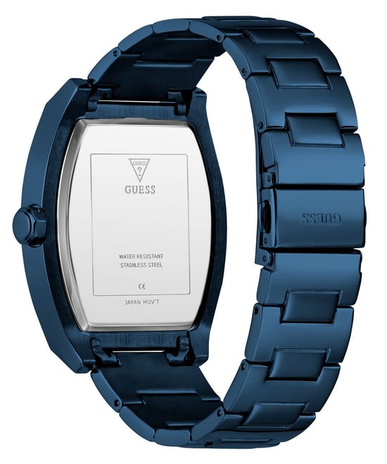 Guess Punctual Heren Horloge Blauw GW0847G2 - Image 3